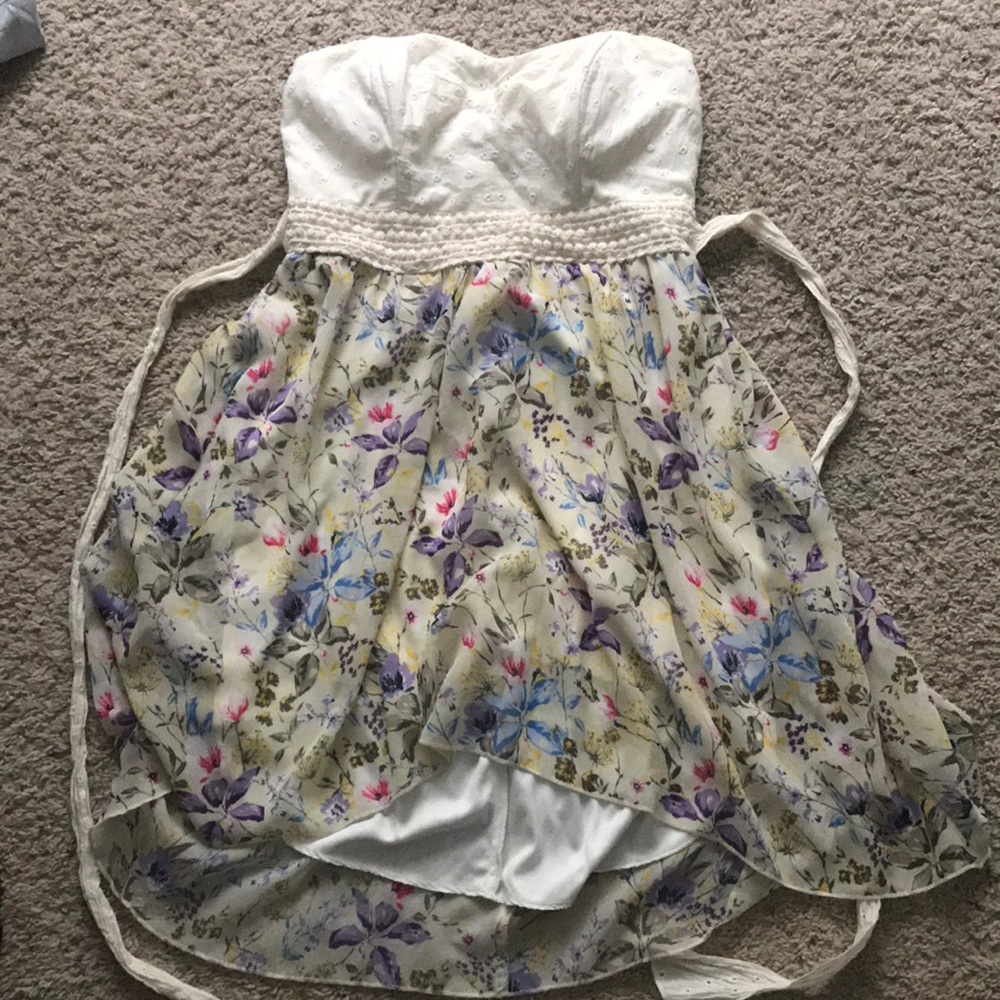 Women’s high low floral dress